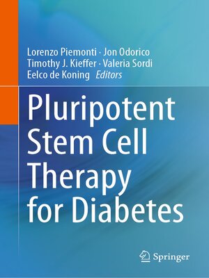 cover image of Pluripotent Stem Cell Therapy for Diabetes